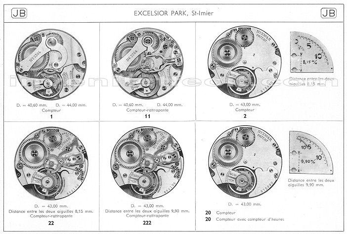 Chrono Collet "Taylor" - Page 2 Calibres_ep_1949_2