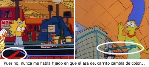 Seño, ¿llevaban los romanos reloj?....... Simpsons_gazapos