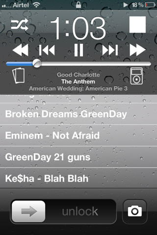 Supermusic:Amliore l'iPod sur le lockscreen Supermusic1