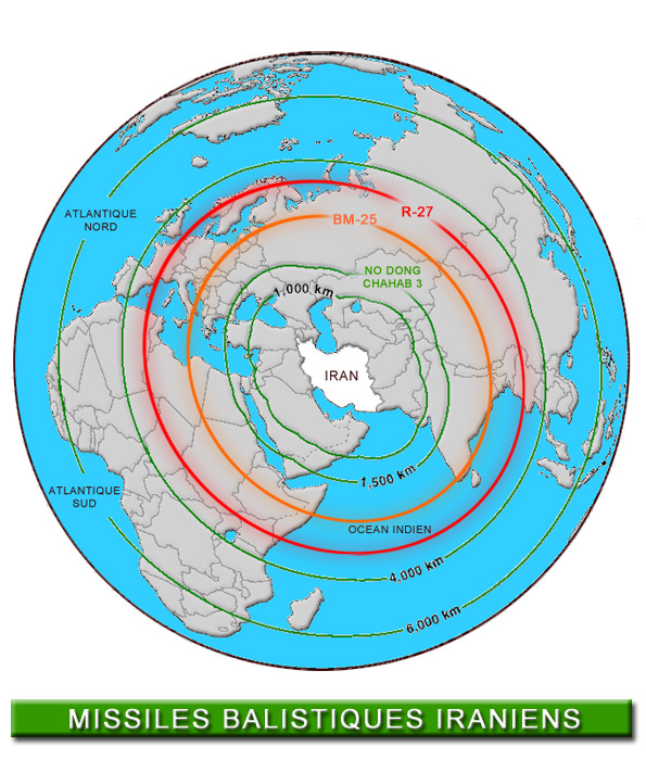 La disuasion est caduque Iran-missiles