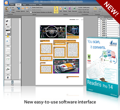 Readiris Pro 14.1 Build 2573 Multilingual Slide-screen