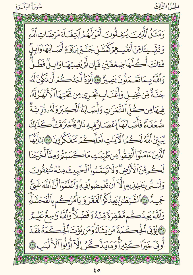 فلنخصص هذا الموضوع لمحاولة ختم القرآن (1) - صفحة 2 45