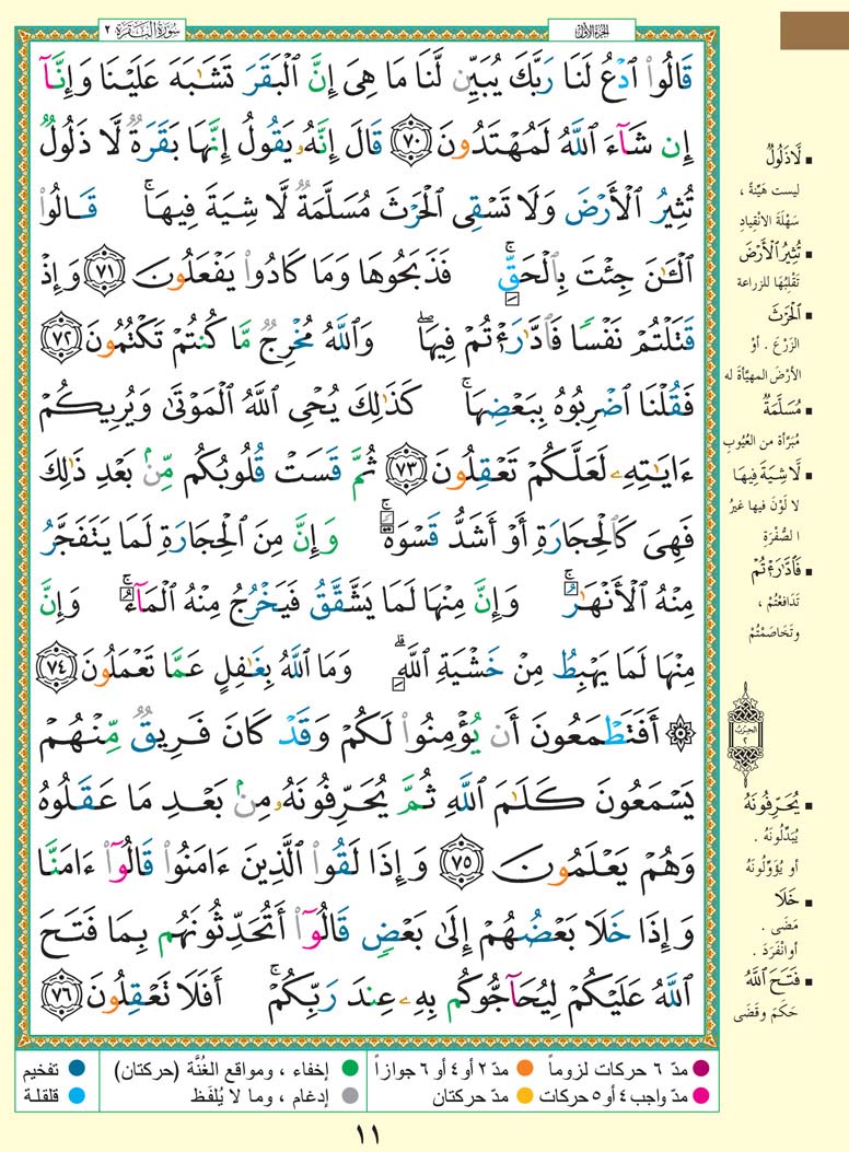  تفسير سورة البقرة صفحة 11 من القران الكريم للشيخ الشعراوي   11