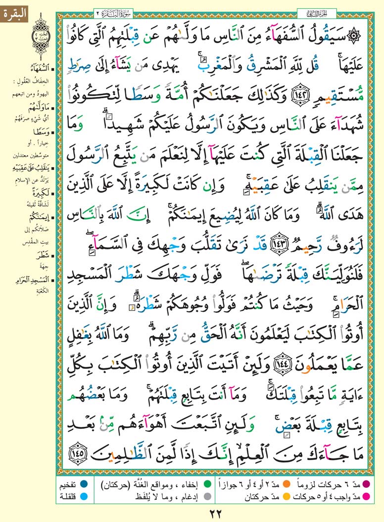 تفسير سورة البقرة صفحة 22 من القران الكريم للشيخ الشعراوي  22