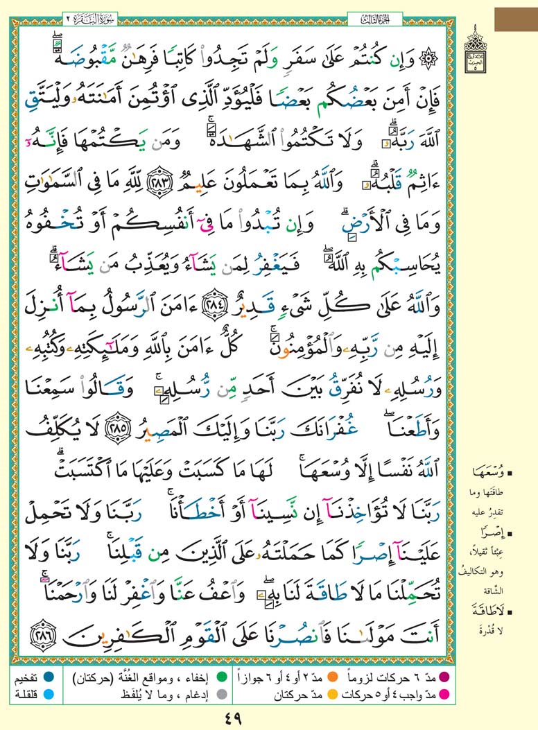  تفسير سورة البقرة صفحة 49 من القران الكريم للشيخ الشعراوي   49