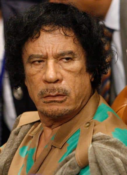 Libia a punto de volver al punto antes de la intervencion, nada para al leon de libia gadaffi Gaddafi2
