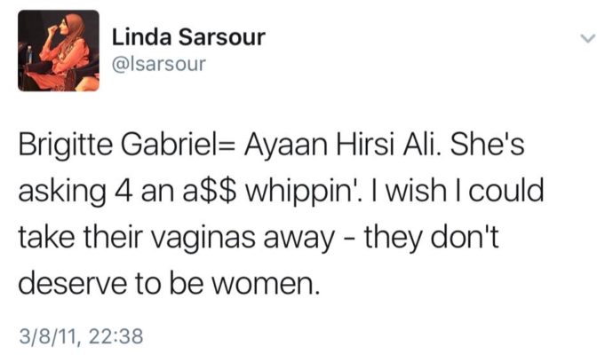 WATCH: Linda Sarsour Attacks Student Who Questions Her Infamous Violent, Sexist Tweet Linda-a1-690x408