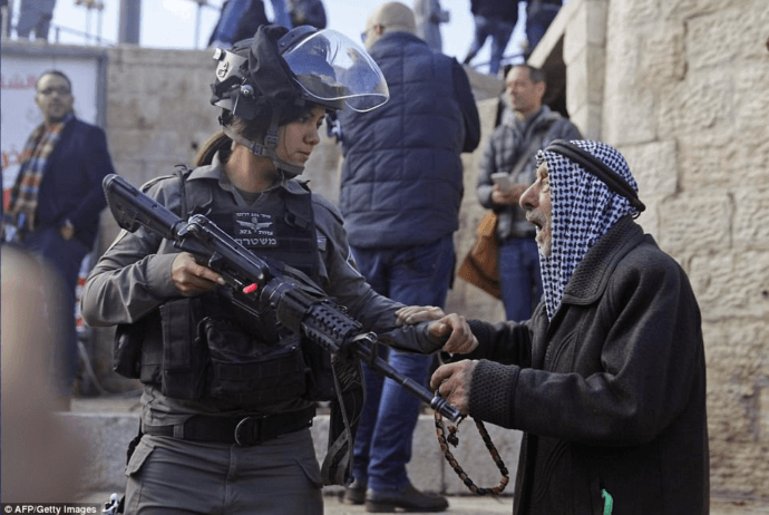 In the Dark, without Witnesses and Cameras  Old-palestinian-man-and-soldier-2-690x462