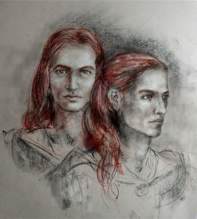 Tolkien Fan-Art Twins