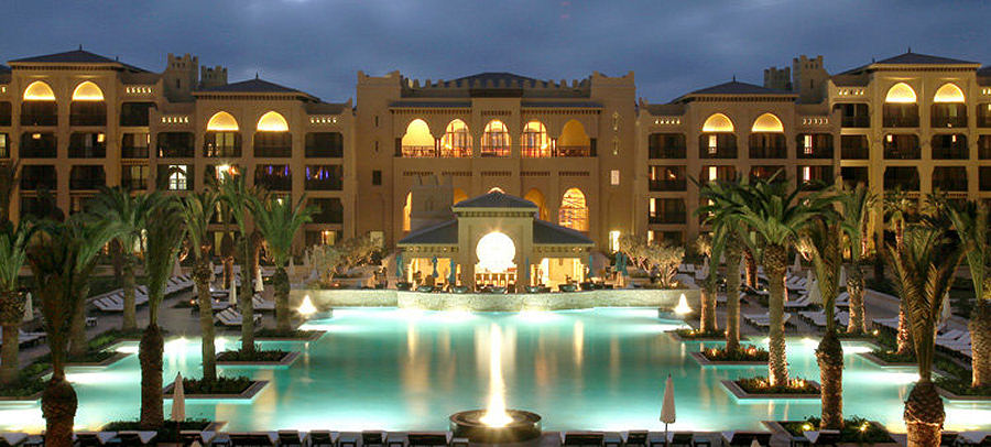  مدينة الجديدة  Mazagan_piscine_nuit