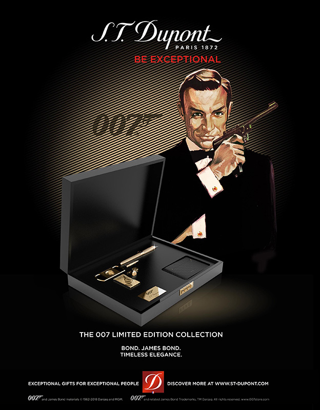 James Bond 007 180625-ST-Dupont-007-limited-edition-set-james-bond