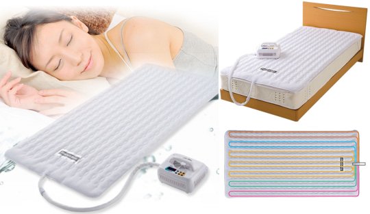 other energy efficient items like window coverings, beds France-bed-shiki-pad-cooling-heating-sleeping-mat-2