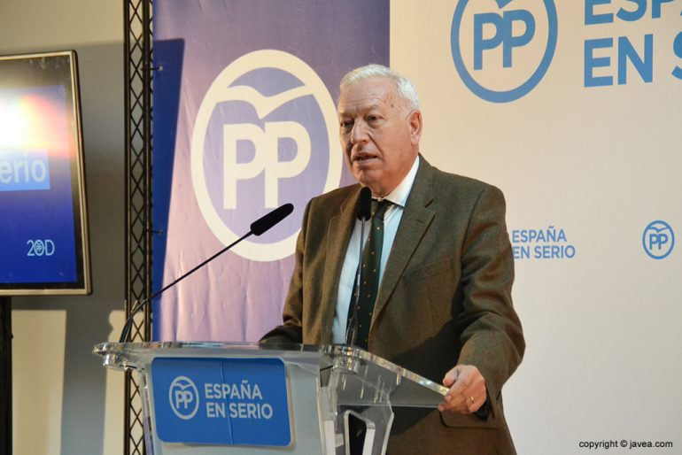 PP | Partido Popular Jos%C3%A9-Manuel-Garc%C3%ADa-Margallo-en-su-discurso-770x514