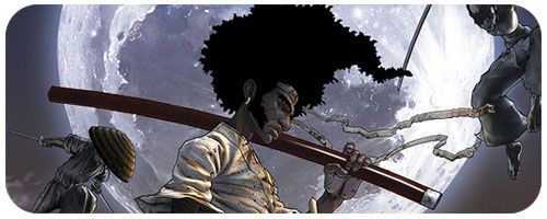 Mang de Afro Samurai no Brasil Afrosamu