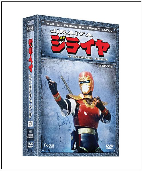   Focus Filmes Relança Tokusatsus em DVD Jirabox2