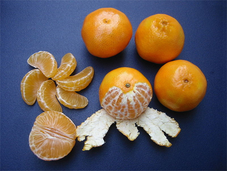 LES FRUITS COMMENÇANT PAR C Clementines