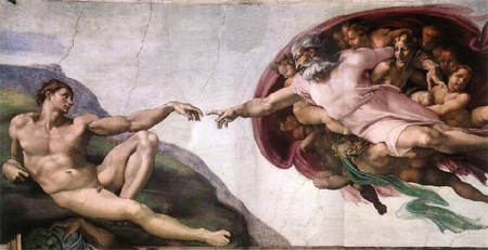 Associations d'images - Page 20 God-Sistine_Chapel