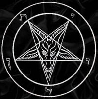 giáo hội Satan Baphomet-pentagram