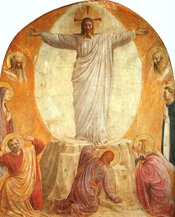 اروع صور تجلي يسوع المسيح Fra_angelico_transfiguration606x750