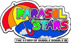 Super Play: Parasol Stars (All Clear) (PC-Engine) Parasol-stars-logo