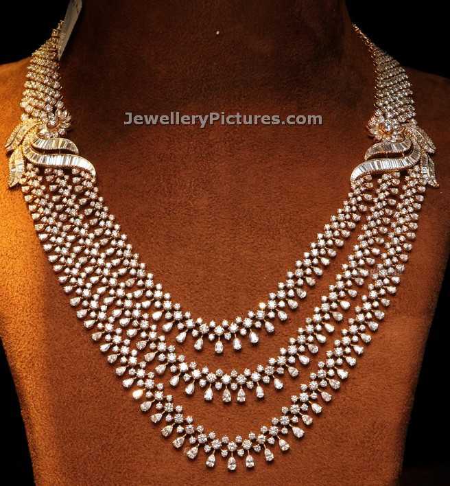 اطقم المعلم كرسكنديور  زمرد Diamond-jewelry-necklace-indian-designs