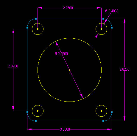 Turbo flange pattern Tk011p