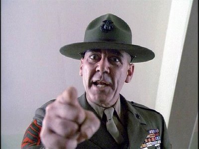 Teachers who punish the whole class because of the actions of a few. Fullmetaljacket