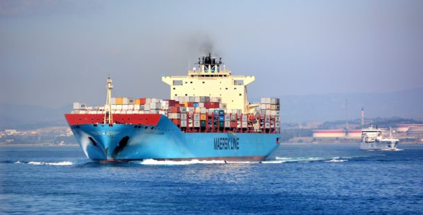 Maersk com seis navios da Hanjing Shipping Navio-Maresk-610x310