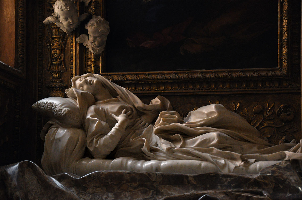 Una mancha de semen sobre la Afrodita de Cnido 1280px-Beata_Ludovica_Albertoni_-_Bernini_-_1674_-_San_Franscesco_a_Ripa_Rome