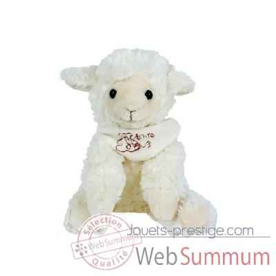 aide sur les ovins lait Peluche-histoire-ours-agneau-mouchoir-ho1275