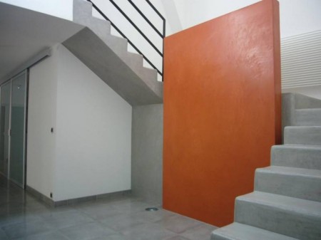 hall de nuit: questions p°3 en simu - Page 3 Entree-mur-orange-loft-nantes-250-450x337