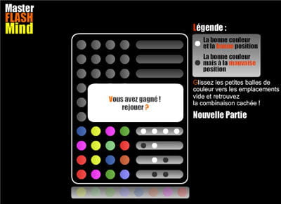  Hightech & Jeux vidéos : Jeux de réflexion flash navigateur Mastermind-flash-667548