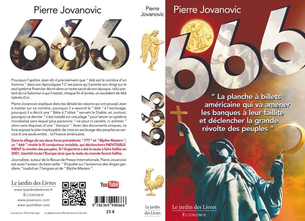 Explication de l'apocalypse par Pierre Jovanovic le livre 777 666couve-rdp