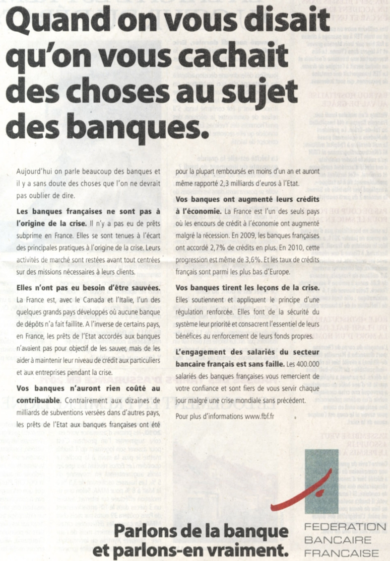 Revue de presse international ( banque , finance , ect.. ) PubFBF