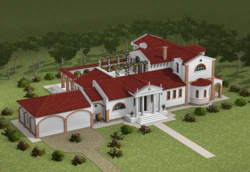 New Atlentean Villa Latvanyterv_romai_villa_11