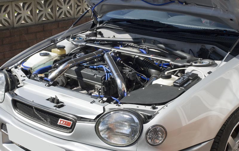 AE111 Corolla with supercharged 4A-GZE Cooling%20plate_%20bonnet%20struts