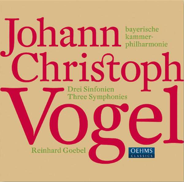 Johann  Christoph VOGEL (1756 - 1788) 4260034867352