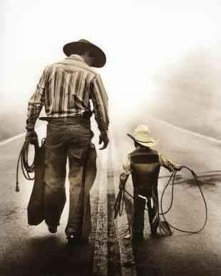 آلْـحُ ــبْ ..•♥" { مِنْ كِتَآبَآتِيـ آلْخَ ـآصَّه } Cowboy_father-son