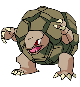 Abecedario Pokémon Golem