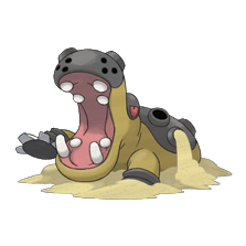 Hippowdon  El Pokemon Gran Tornado Hippowdon