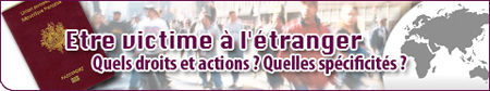 Guides des droits et indemnisations des victimes d'attentats ou d'infractions  Bandeau_vict_etranger