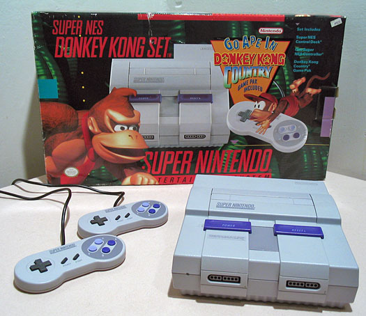 les différents design de la SNES Snes02