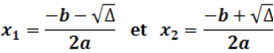 Comment trouver le signe d'une fonction du second degré? - Maths Racines