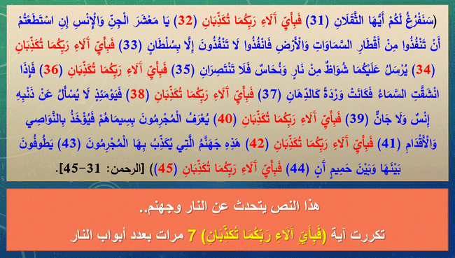 سر لطيف في سورة الرحمن  234324232