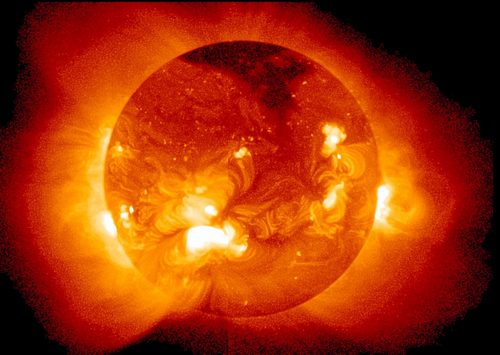 Nuclear reactions in the sun 5(10)