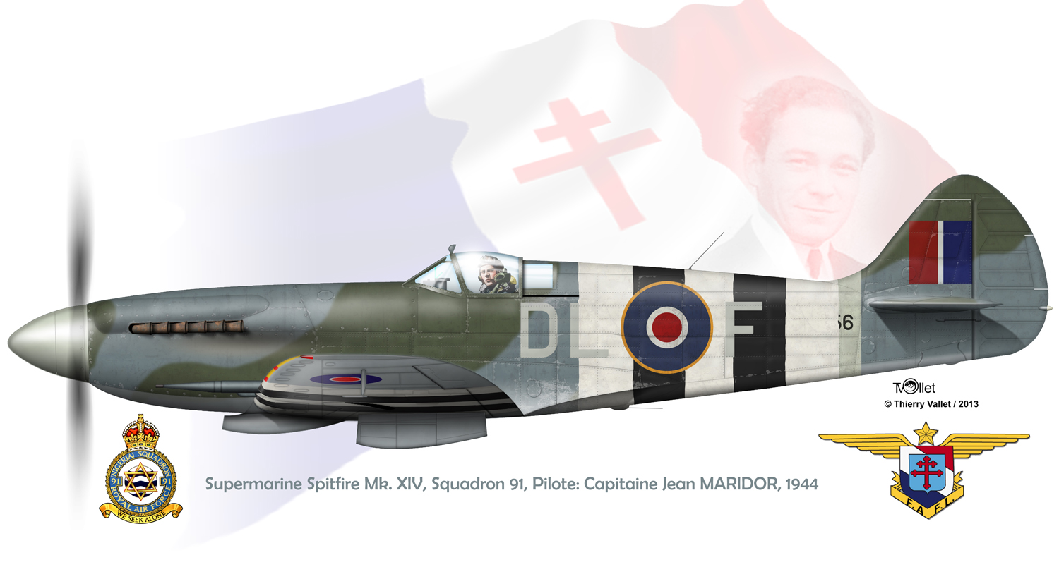 Supermarine Spitfire Mk. XIV de Jean MARIDOR 1944 Spitfire%20XIV%20Maridor%20Sans%20saumon%20Small4