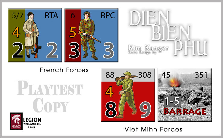 Dien Bien Phu (Legion Wargames) DBPcounters