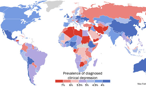 Etude: Les Arabo-musulmans sont les plus déprimés aux monde  Depression_11_10_2