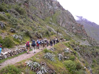 Xmas Wish Peru-inca-trail-day-1-hiking