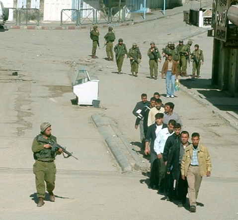 Israel Barbarism ""PICTURES" 03_01_12_Detainees_by_John_Lynes